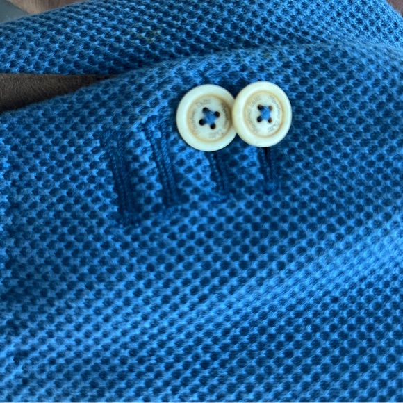 Blue cotton casual Blazer Massimo Dutti - Picture 6 of 9